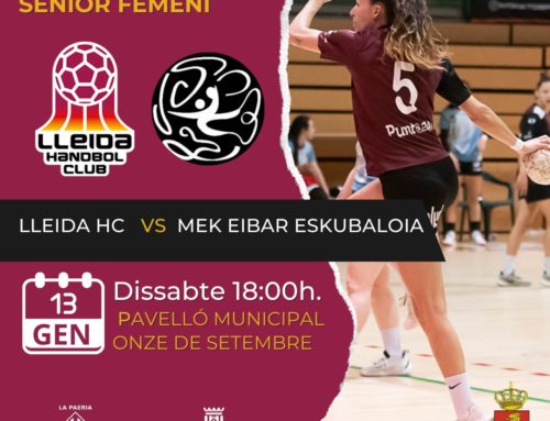 El Lleida Handbol Club disputarà la 15a Jornada de la DHP Femenina contra el MEK Eibar Eskubaloia