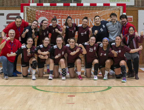 L’equip sènior femení del Lleida Handbol Club de la Divisió d’Honor Plata torna al grup C, format per equips catalans i valencians