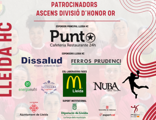 El nostre èxit és també vostre: moltes gràcies als nostres patrocinadors, col·laboradors i institucions