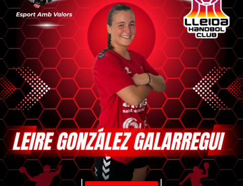 El Lleida Handbol Club incorpora Leire González al seu sènior femení de la Divisió d’Honor Or