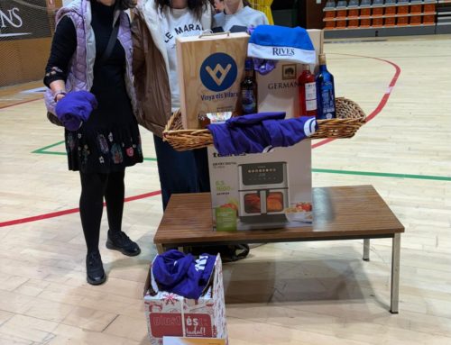 El Lleida Handbol Club celebra el sorteig de la panera de Nadal amb una gran resposta solidària