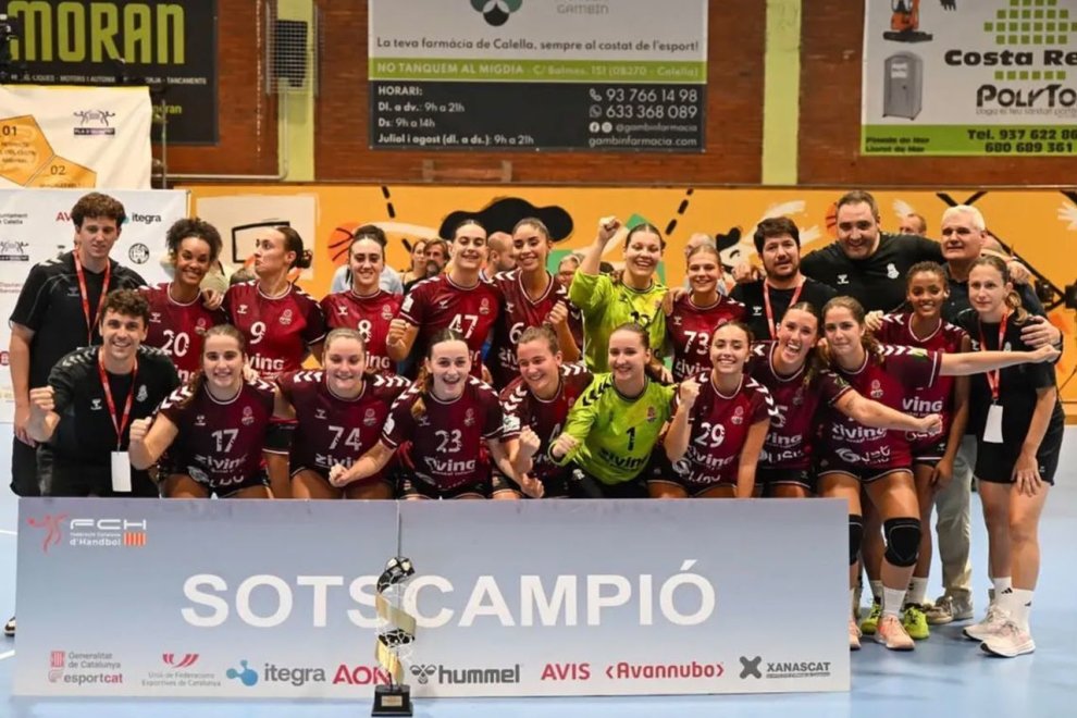 Lleida Handbol Club sotscampio Supercopa Catalunya Handbol
