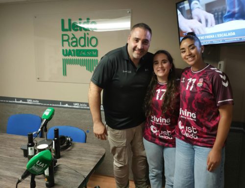 El Lleida Handbol Club, protagonista a UA1 Lleida Ràdio
